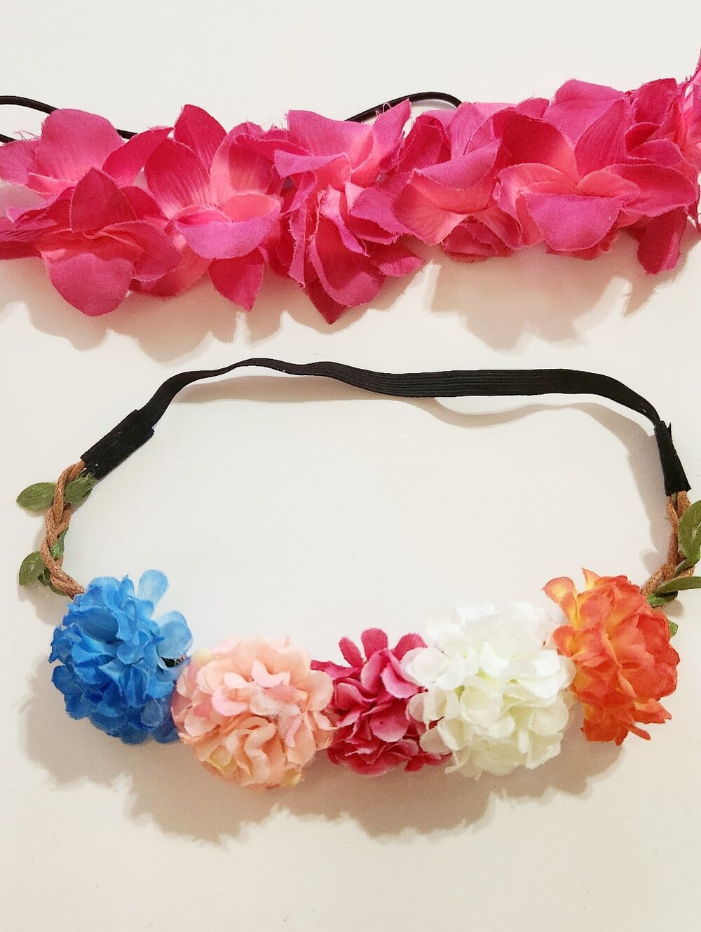 🩷❤️Teen/ Tween/Women's Floral Flower Headband Set Pink & Multicolor Size: OS